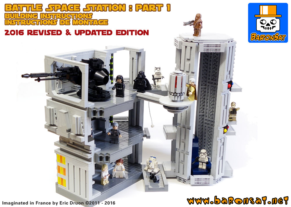 lego death star escape custom model