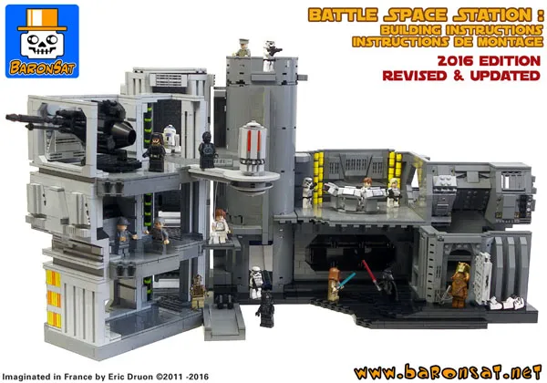 lego death star kenner building instructions moc 2 models