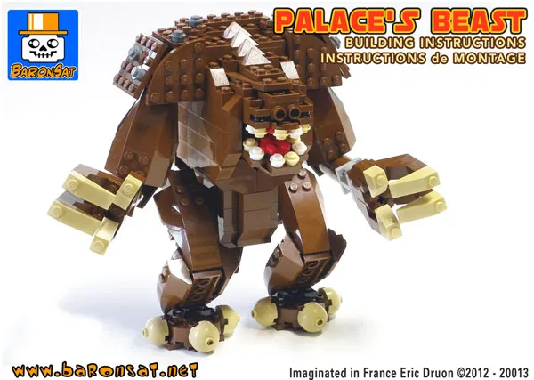 lego rancor moc building instructions