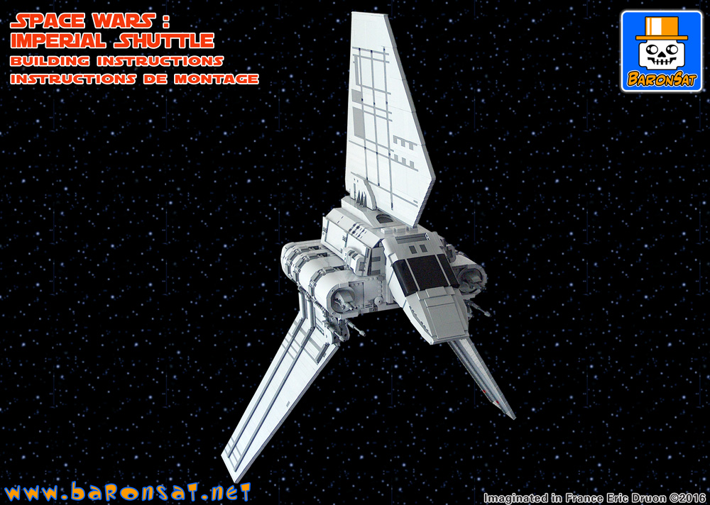 lego imperial shuttle tydirium custom model