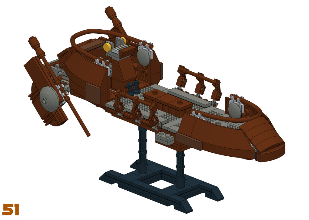 lego tatooine skiff new building instructions