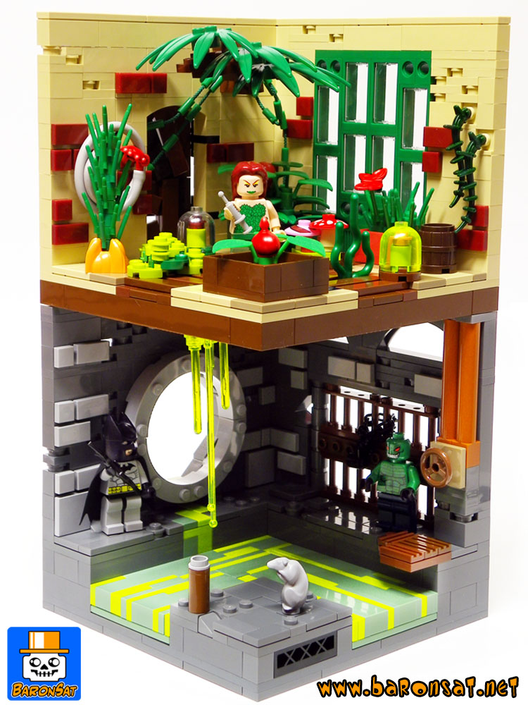 Lego moc Poison Ivy Playset
