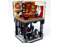 Lego moc Wayne's Library Custom Model