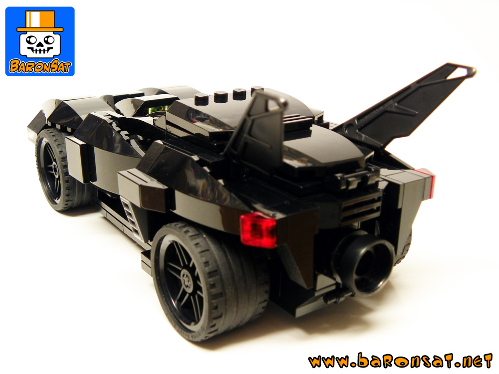Lego moc Ankonian Batmobile Back View