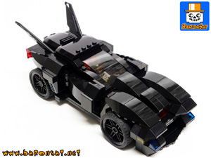 Lego moc Ankonian Batmobile Custom Model