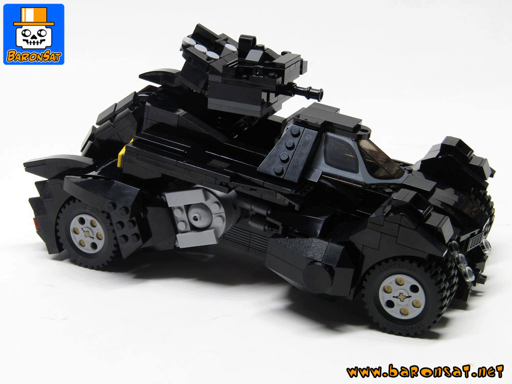 Lego Bricks Batmobile Rocksteady Front
