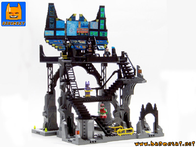 Lego moc Batcave Bat Computer Custom Model