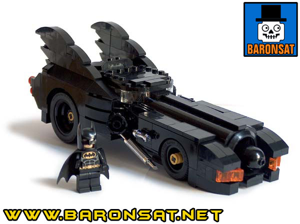 Lego moc Tim Burton Batmobile