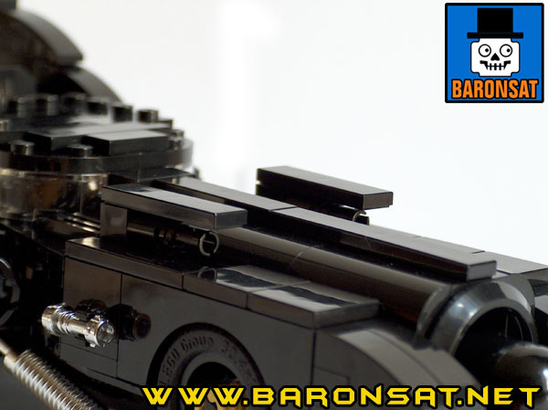 Lego moc Tim Burton Batmobile Guns