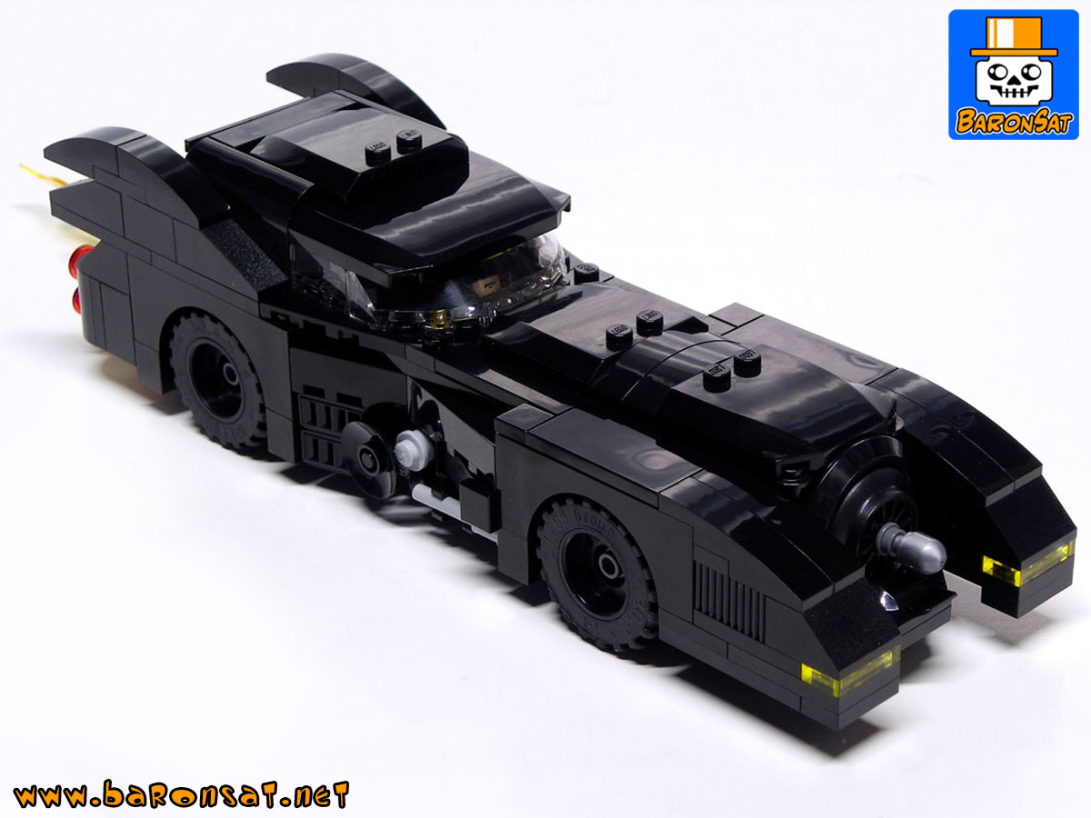 Lego MOC Burton Custom Batmobile Side View