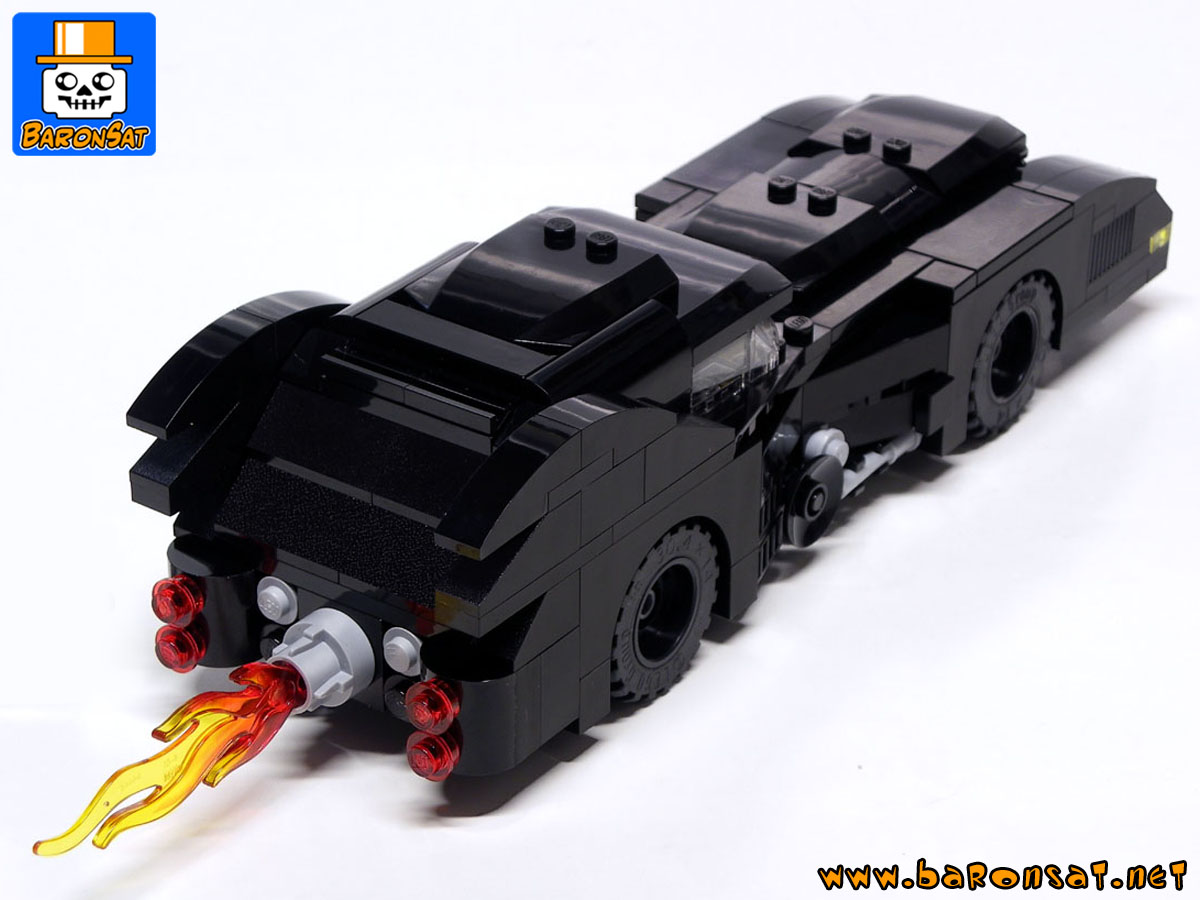 Lego MOC Burton Custom Batmobile Back View