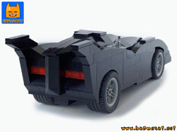 Lego moc TNBA Batmobile Back