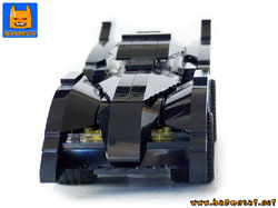 Lego moc TNBA Batmobile Front