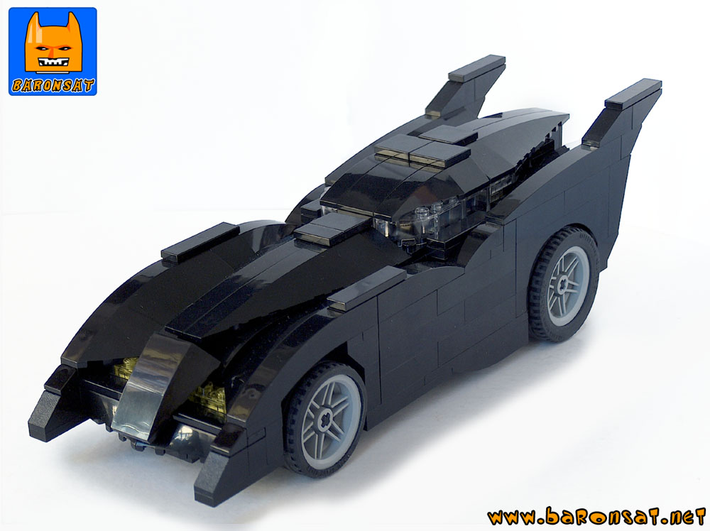 Lego moc TNBA Batmobile Custom Model