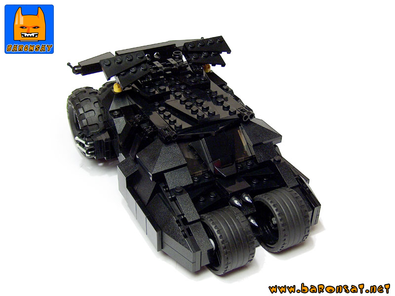 Lego moc Tumbler Custom Model Front