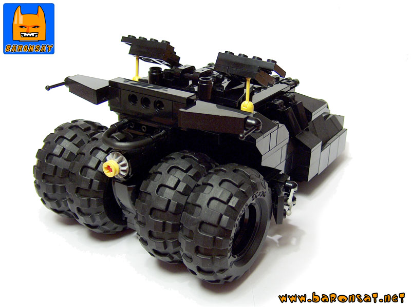 Lego moc Tumbler Custom Model Back