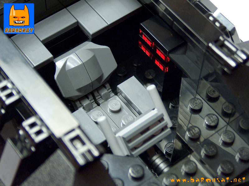 Lego moc Tumbler Custom Model Interior
