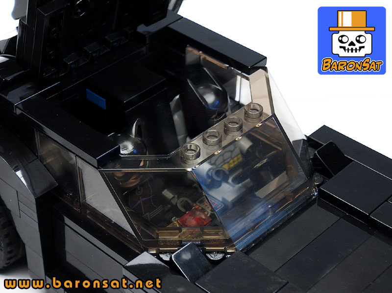 Lego moc Sportscar Batmobile Cockpit