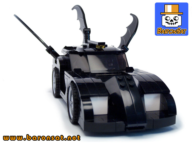 Lego moc Sportscar Batmobile Front
