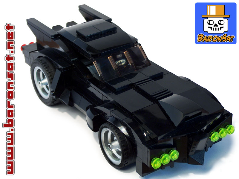 Lego moc Muscle Car Batmobile Dynamics