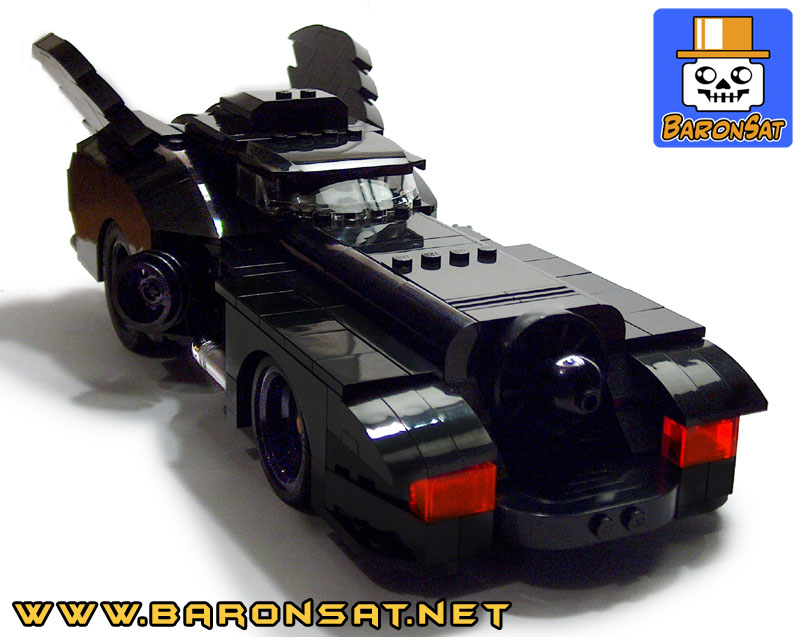 Lego moc Bat-Missile Batmobile Custom Model