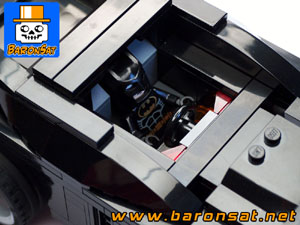 Lego moc Bond Batmobile Cockpit