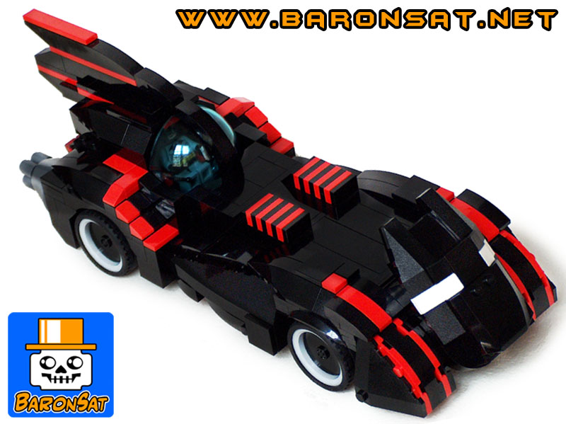 Lego moc Brave & Bold Custom Model Side View