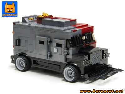 Lego moc Two Face Armored Truck Attack Mode