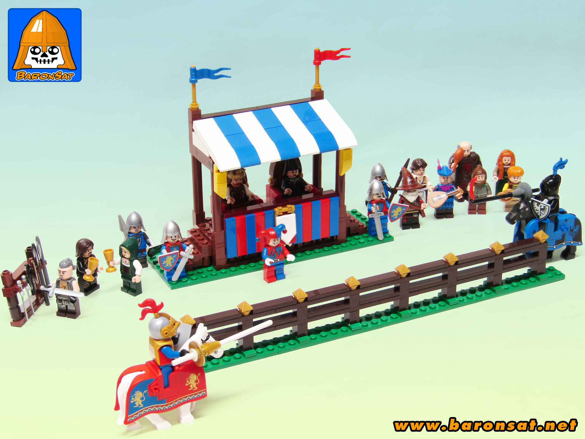 moc lego 10223 Kingdoms Joust