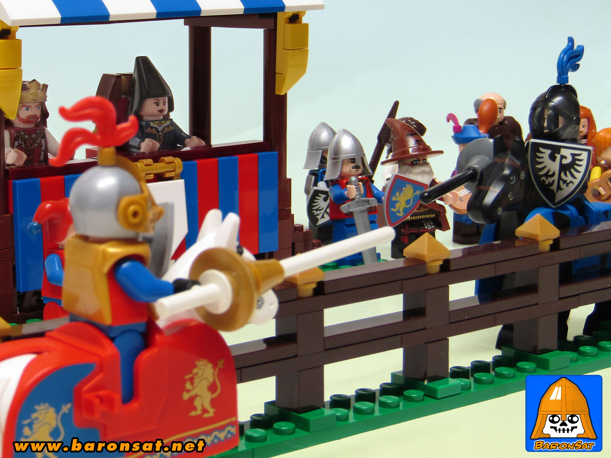 10223 lego moc knights tournament