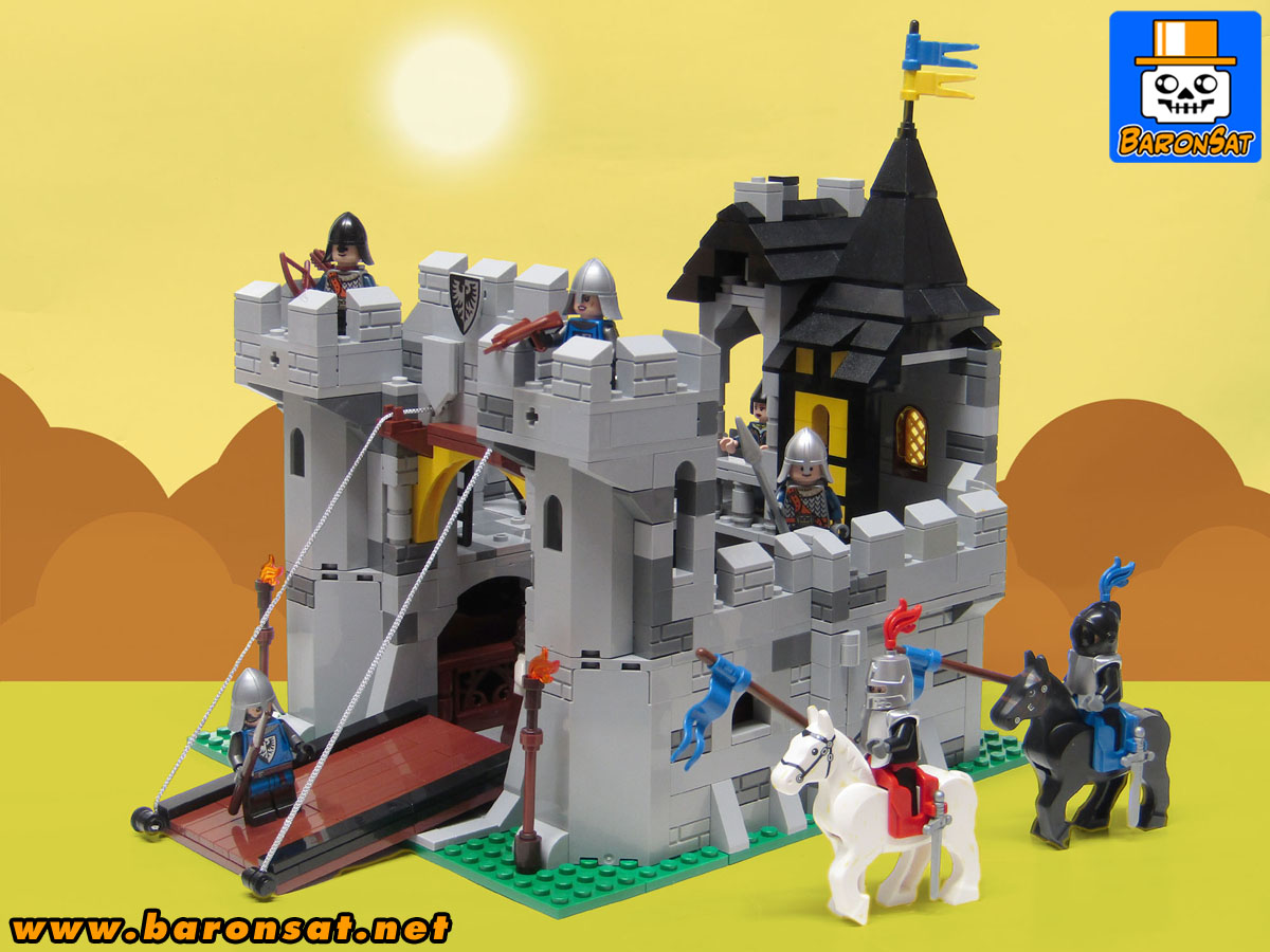 Lego moc black Fortress Redux custom model