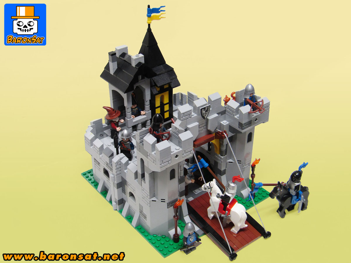 Lego moc 6074 Black Falcon Fortress custom model 