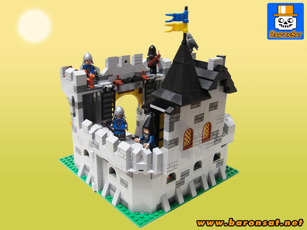 Lego moc 6074 Black Falcon Fortress modern 