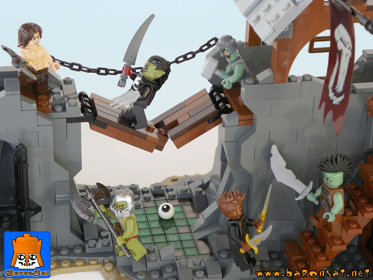 Lego moc orcs bridge swamp