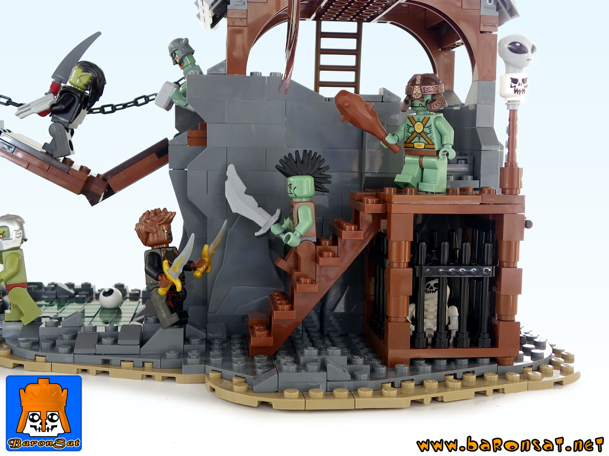 Lego moc orcs prisoner cell