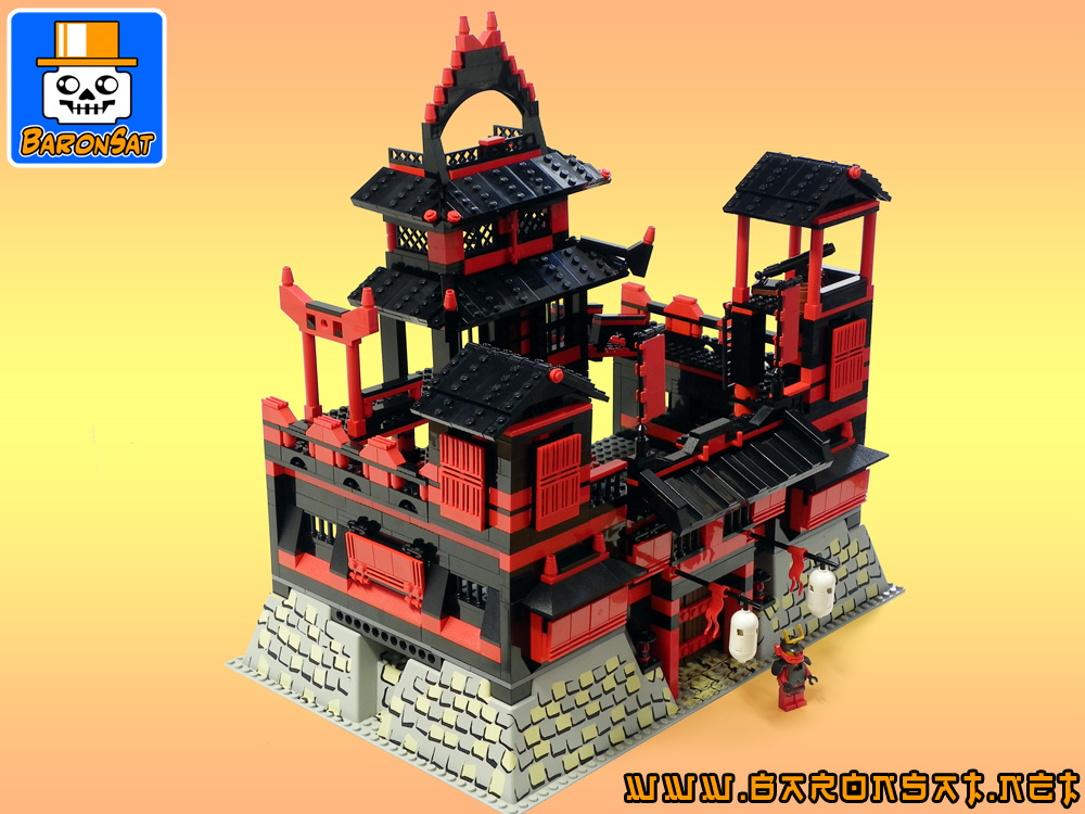 Lego moc NINJA FORTRESS