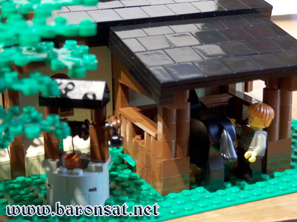 Valiant Hart Tavern Lego moc custom Model Well