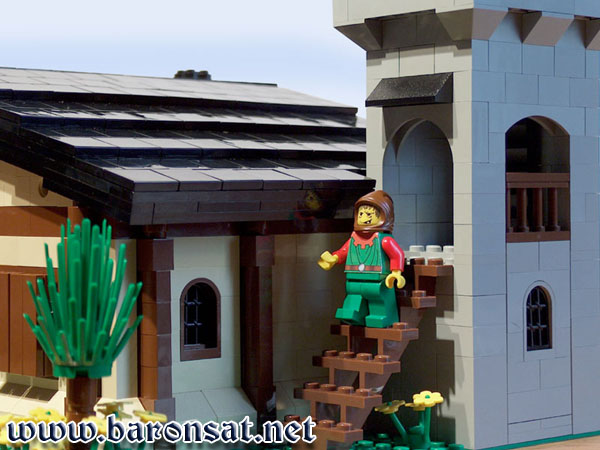 Valiant Hart Tavern Lego moc custom Model Tower's Stairs