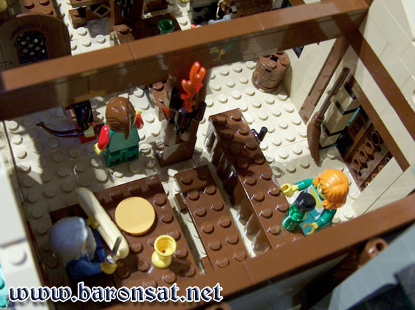 Valiant Hart Tavern Lego moc Dining Room 1
