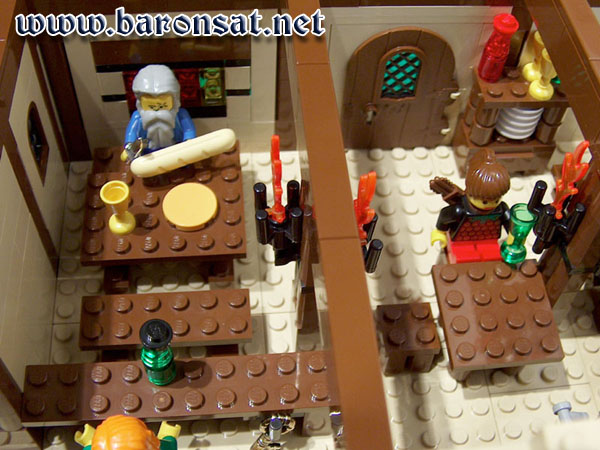 Valiant Hart Tavern Lego moc Dining Room 2