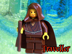 Valiant Hart Tavern Lego moc Mysterious Traveller