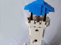 Lego moc small castle tower