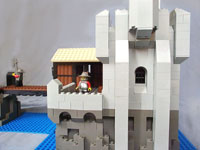 Lego moc small castle side