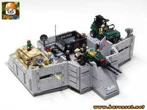 Lego GI Joe Command Center Moc model