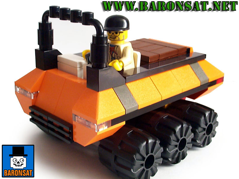 Lego moc Amphibian Vehicle Classic Front