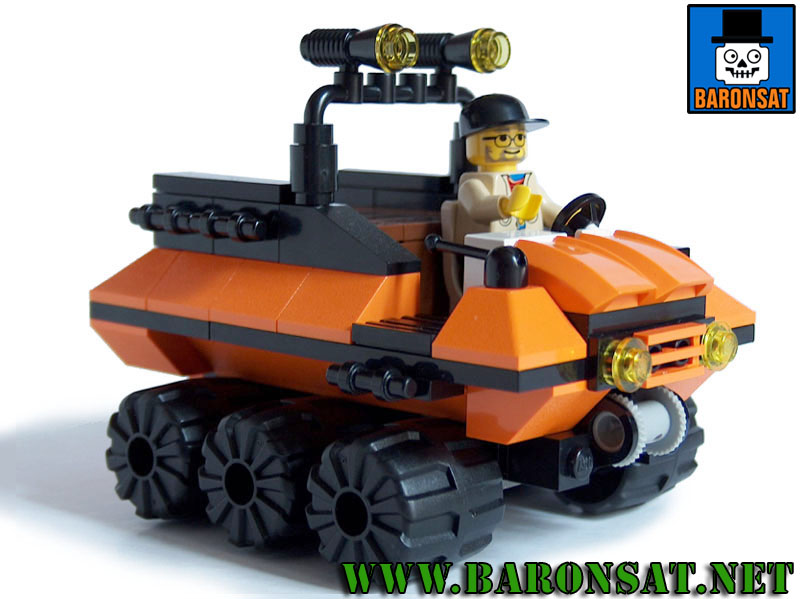 Lego moc Amphibian Vehicle 80s Front