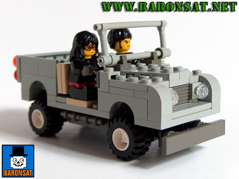 Lego moc Land Rover Front