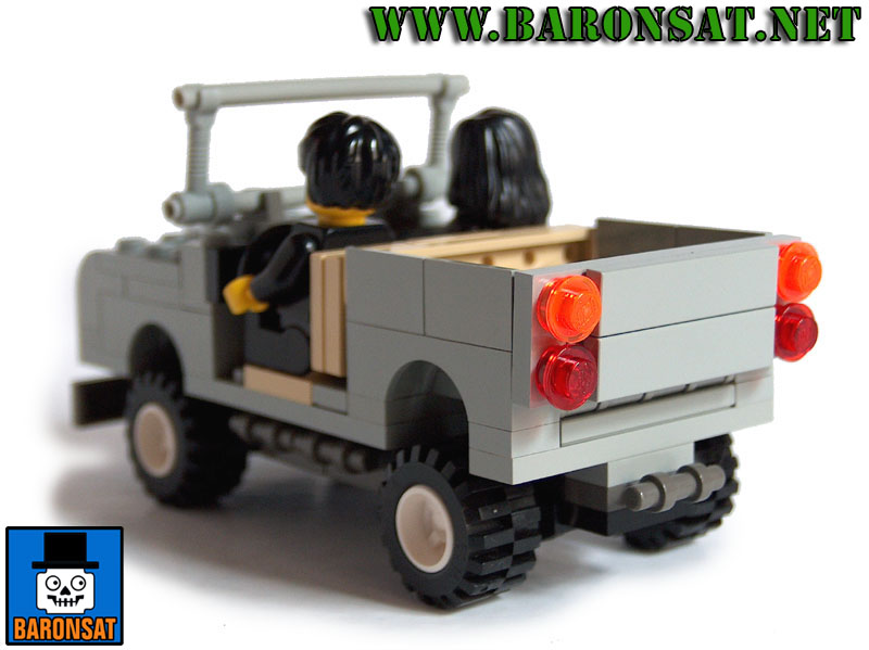 Lego moc Land Rover Back