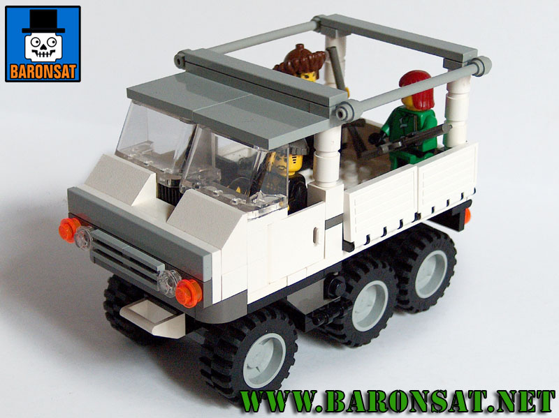 Lego moc Heavy 6x6 Truck Top