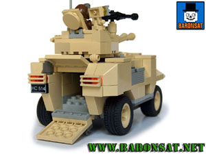 Lego moc Scout Car Upgraded Back